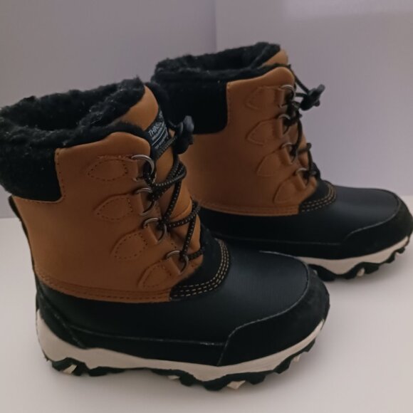 3M Unisex Youth Water Resistant Sole Insulated Boots Tan Size 7 - Picture 6 of 9